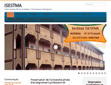 Tablet Screenshot of isestma.net